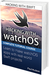 Hacking with watchOS book cover.