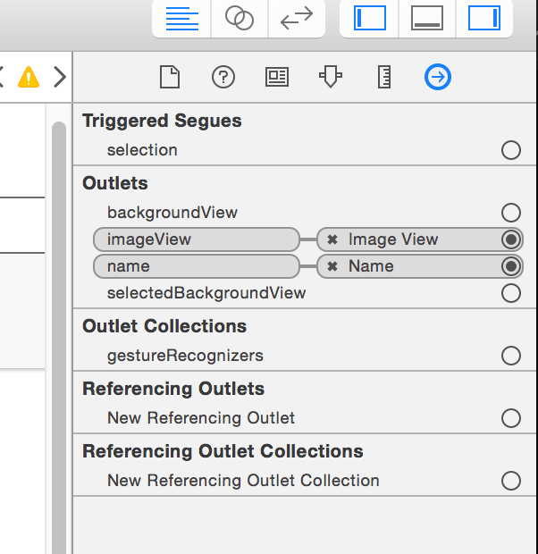 You can create and destroy Interface Builder outlets using the connections inspector.