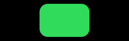 A green rounded rectangle.