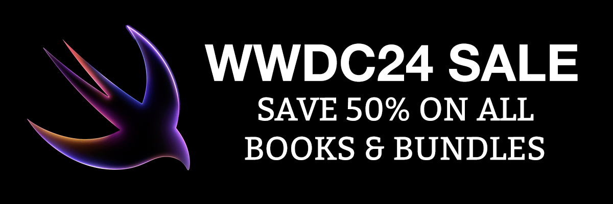 Save 50% in my WWDC sale.